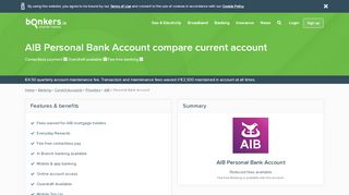 
                            6. AIB Personal Bank Account - Features and Benefits | bonkers.ie