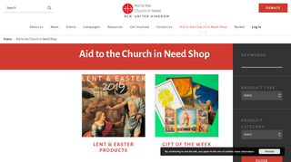 
                            12. Aid to the Church in Need Shop