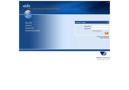 
                            3. Aida - Login