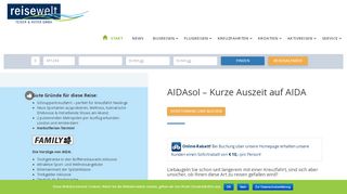 
                            12. AIDAsol Herbstferien - Reisewelt Neuhof