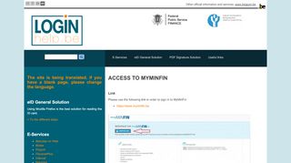 
                            7. Aide à l'accès et à l'authentification sur MyMinfin - Aide Acces