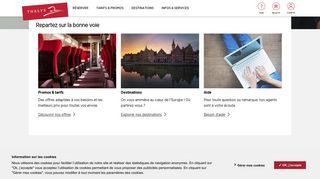 
                            2. Aide et contact pour votre connexion wifi à bord - Thalys