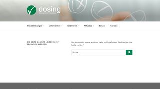 
                            2. AiDKlinik ® - Aus der Praxis für die Praxis - Dosing GmbH Heidelberg