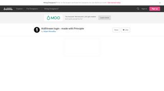 
                            10. AidStream login - made with Principle by Anjan Shrestha | Dribbble ...