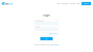 
                            1. Aidstream - Login