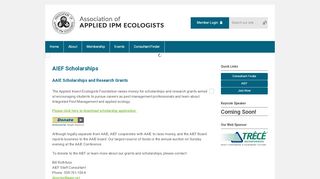 
                            9. AIEF - The Association of Applied IPM Ecologists