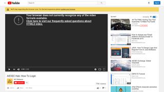 
                            8. AIESEC Hub: How To Login - YouTube