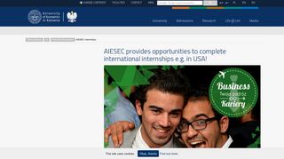 
                            9. AIESEC internships | Uniwersytet Ekonomiczny w Katowicach