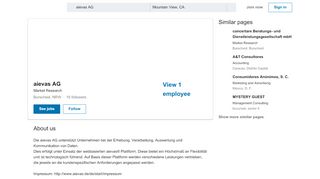 
                            13. aievas AG | LinkedIn
