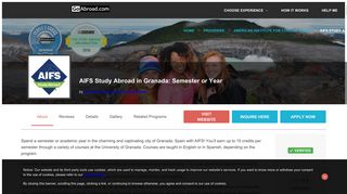 
                            11. AIFS Study Abroad in Granada: Semester or Year - GoAbroad.com