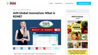 
                            11. AIM Global Innovation: What is R2ME? - AIM Global Online