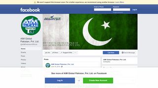 
                            3. AIM Global Pakistan, Pvt. Ltd. - Home | Facebook
