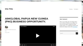 
                            8. AIMGLOBAL PAPUA NEW GUINEA (PNG) BUSINESS ...