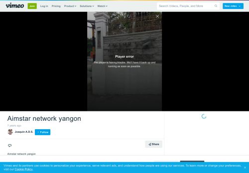 
                            11. Aimstar network yangon on Vimeo