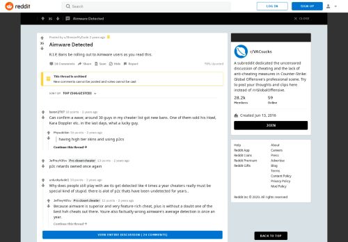 
                            5. Aimware Detected : VACsucks - Reddit