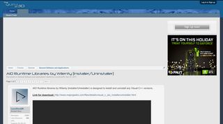 
                            11. AIO Runtime Libraries by Wilenty (Installer/Uninstaller) | guru3D ...