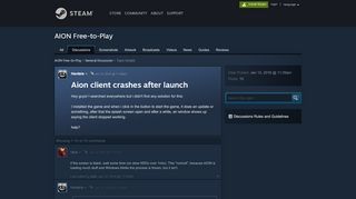 
                            6. Aion client crashes after launch :: AION Free-to-Play General Discussion