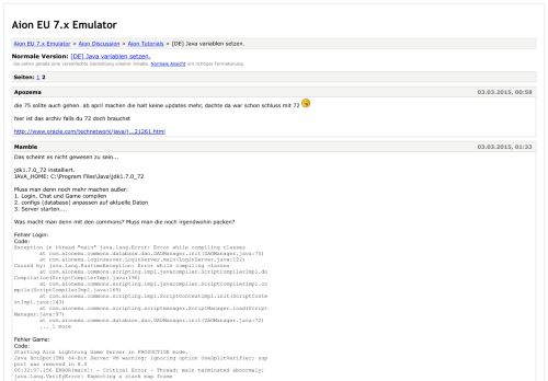 
                            1. Aion EU 6.x Emulator - [DE] Java variablen setzen.