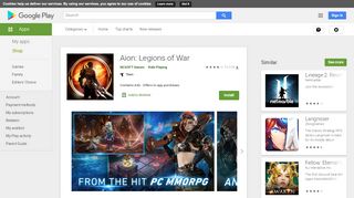 
                            7. Aion: Legions of War - Apps on Google Play