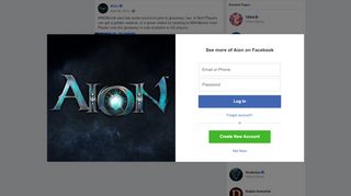 
                            8. Aion - MMOBomb also has some exclusive pets to giveaway - Facebook