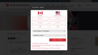 
                            10. Air Canada - How to Check In