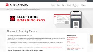 
                            12. Air Canada Mobile - Electronic Boarding Pass