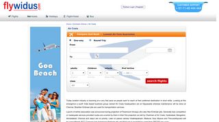 
                            1. Air Costa Airlines Booking, Air Tickets on Air Costa – Flywidus