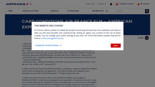 
                            10. AIR FRANCE KLM – AMERICAN EXPRESS CARD CONDITIONS