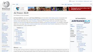 
                            12. Air France–KLM - Wikipedia