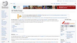 
                            13. Air India Cargo - Wikipedia