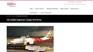 
                            7. Air India Express Cargo Services | Air Freight Services