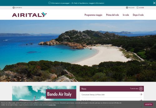 
                            6. Air Italy - Biglietti aerei - Voli nazionali - internazionali - intercontinentali