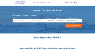 
                            6. Air KBZ | Book Our Flights Online & Save | Low-Fares, Offers & More