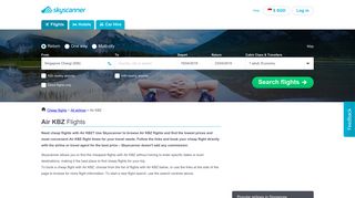 
                            5. Air KBZ flights - Skyscanner