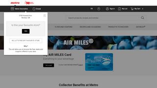 
                            11. AIR MILES ® | Metro