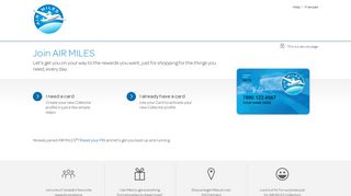 
                            1. Air Miles Rewards