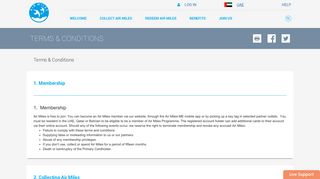 
                            10. Air Miles - Terms & Conditions