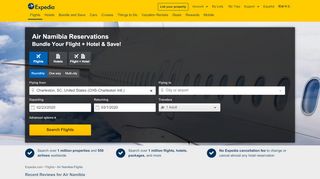 
                            8. Air Namibia: Book Tickets & Reservations on Air Namibia Flights ...