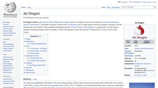 
                            9. Air Niugini - Wikipedia