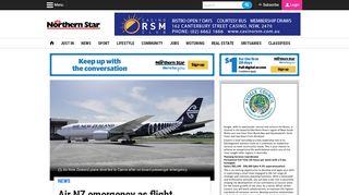 
                            13. Air NZ emergency as flight diverted to Cairns | Northern Star