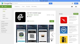 
                            8. Air NZ mobile app - Apps on Google Play