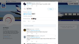 
                            11. Air Peace on Twitter: 