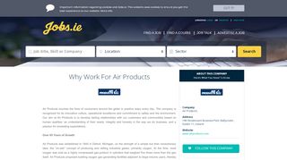 
                            13. Air Products Careers, Air Products Jobs in Ireland jobs.ie