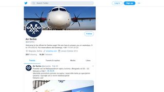 
                            9. Air Serbia (@airserbia) | Twitter