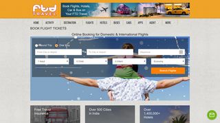 
                            4. Air Ticket Booking, Cheap Flight Tickets, Flight Booking - FTD Travel