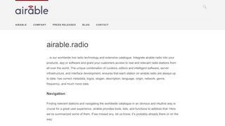 
                            1. airable.radio | airable