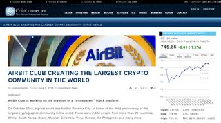 
                            12. AirBit Club Creating The Largest Crypto Community In The ...