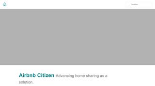 
                            13. Airbnb Citizen | Advancing home sharing as a solution