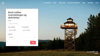 
                            2. Airbnb: Ferieboliger, hjem, oplevelser og steder