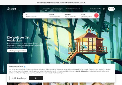 
                            2. Airbnb: Ferienwohnungen, Unterkünfte, Entdeckungen & Orte